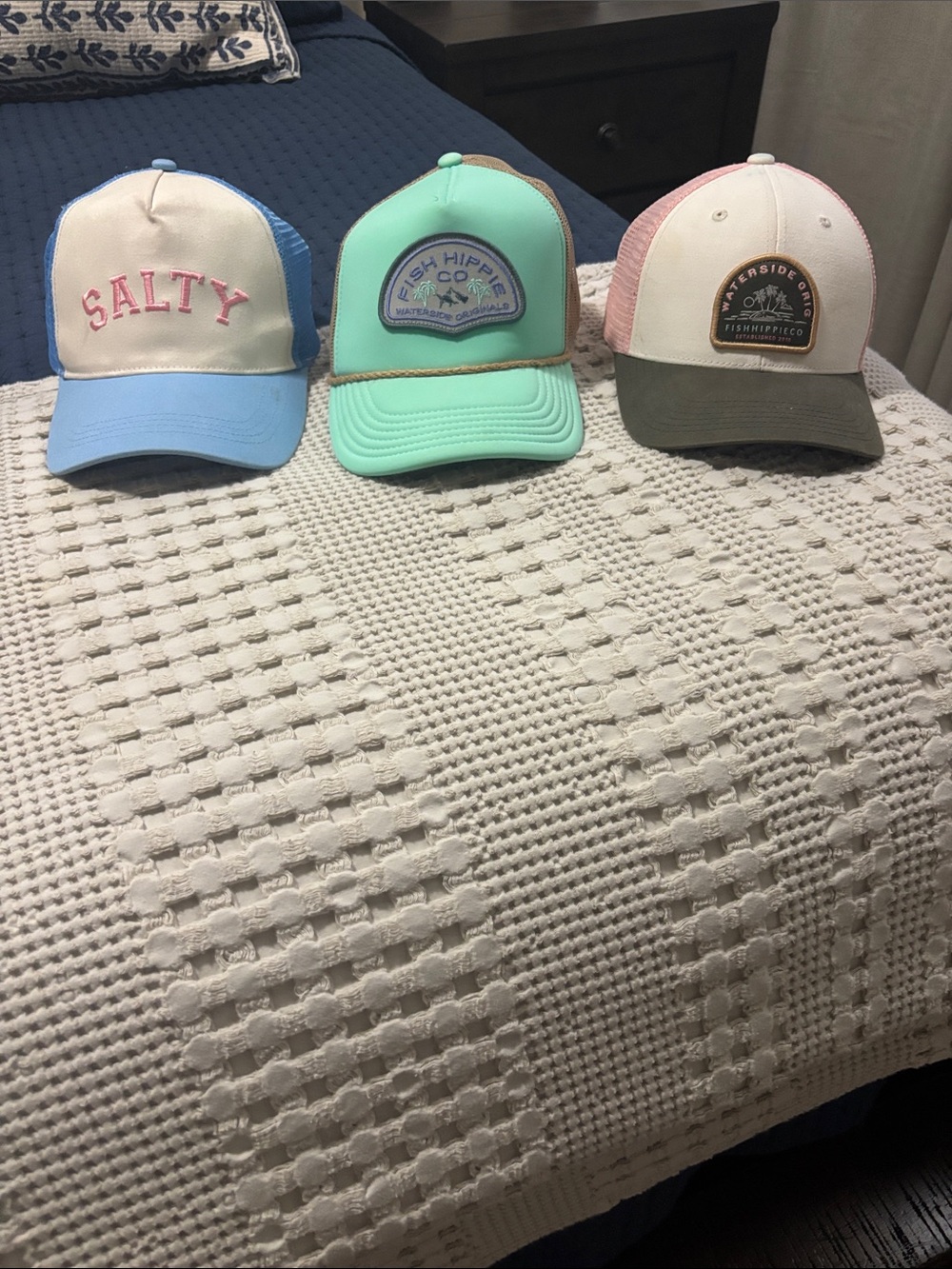 Beachy trucker hat set